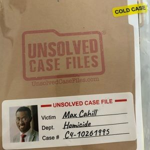 unsolved case file